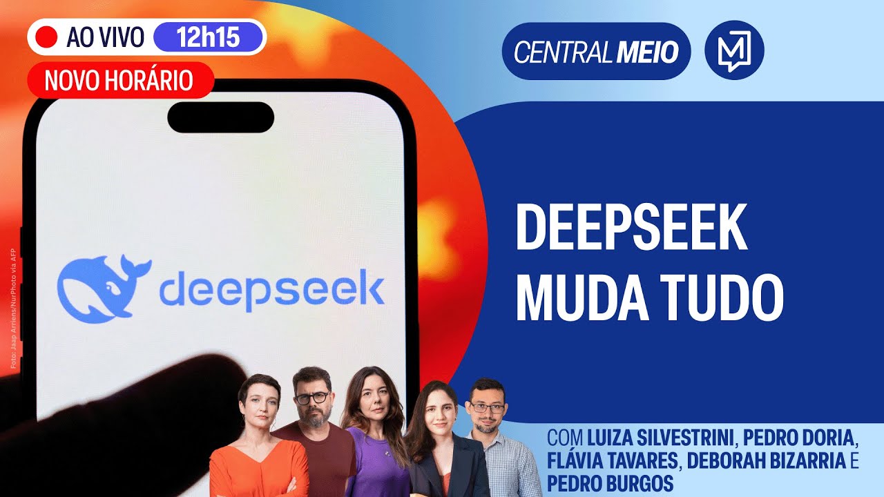 Inteligência Artificial chinesa, DeepSeek ameaça concorrentes como o ChatGPT | Central Meio