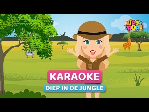 Kidspop - Diep In De Jungle - lyrics / karaoke