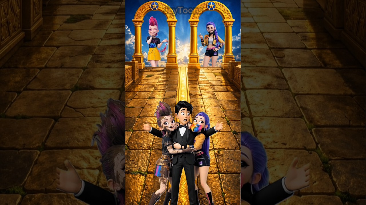 🔥 Beard Challenge Gone WRONG!? Rumi vs Mira 😱 #shorts