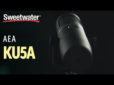 AEA KU5A Active Supercardioid Ribbon Microphone - Matte Black image 9