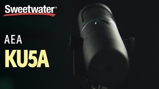 Video thumbnail for AEA KU5A Ribbon Microphone Review by Sweetwater