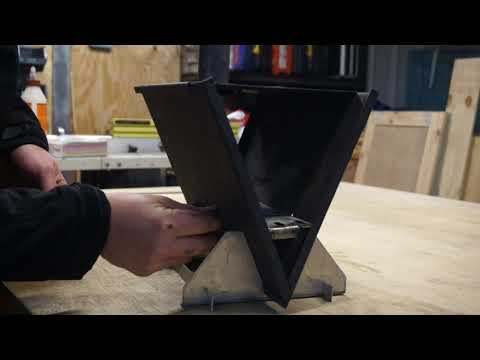 DIY Flat Pack Hot Tent Stove