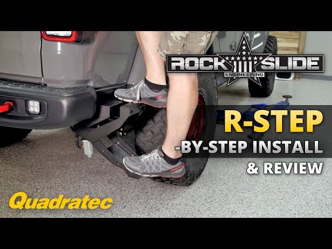 Rock Slide Engineering R-Step-by-Step Install & Review for Jeep Gladiator JT
