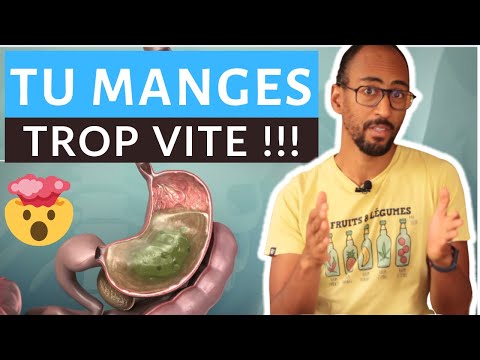 7 SIGNES QUI MONTRENT QUE TU MANGES TROP VITE