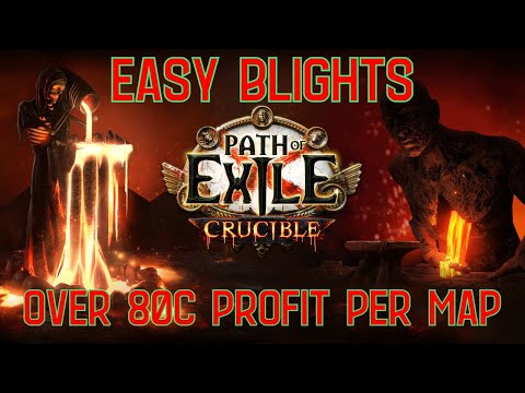 In-map Blights can easily net you over 80c profit per map.