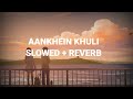 Aankhein Khuli (Slowed + Reverb) Lata Mangeshkar, Udit Narayan