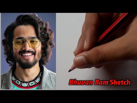 How to draw @BB ki vines Bhuvan Bam Shading tutorial.