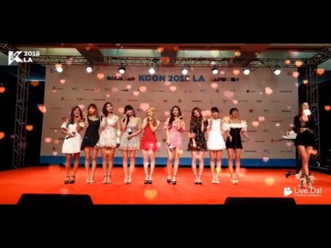 Twice in KCON 2018 LA Red Carpet