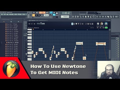 How To Use Newtone To Get MIDI Notes | FL Studio Tutorial