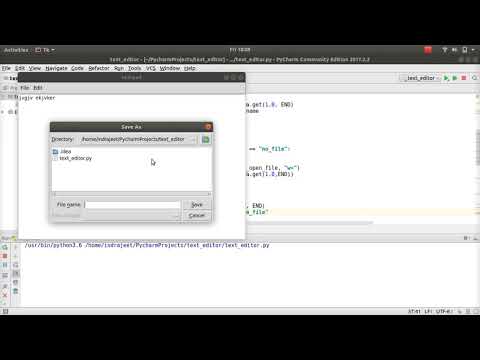 Python Gui Tutorial 50 Text Editor Adding New And Exit Options