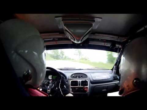Rally del Taro 2014 (PS1 Bardi), Lenzi Mattia e Lotti Luca (Renault Clio Ph1 N3)