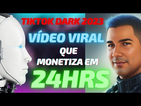 Canal dark que monetiza rapido tiktok - monetizar tiktok dark - como viralizar no tiktok - TIKTOK