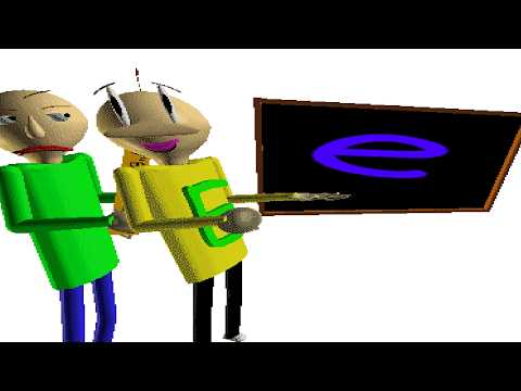 E | Baldi's Basics MOD