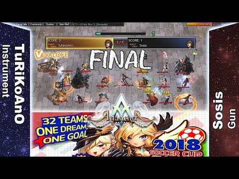 Thebes Weekly 30/06/2018 PM: Final - TuRiKoAnO vs Sosis - Atlantica Online Valofe