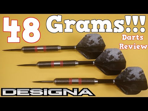 48 GRAMS!!! - Designa Meteors V2 Darts Review