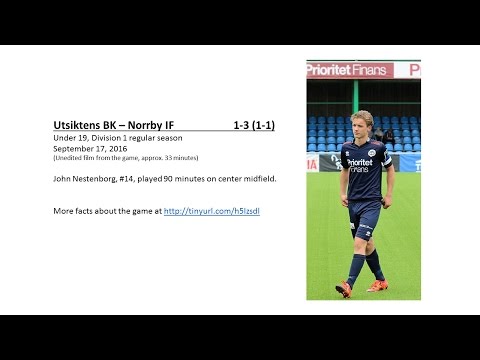 Utsiktens BK – Norrby IF 1-3