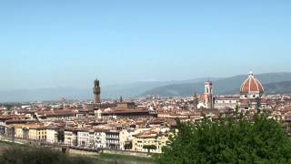 preview picture of video '(HD)travel to Italy,Firenze-View of Piazzale Michelangelo'