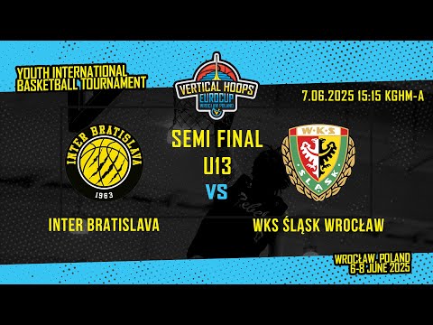 U13 SEMI FINAL: Inter Bratislava - WKS Śląsk Wrocław, 7.06.2025 15:15