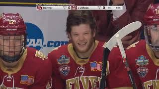 Denver vs UMass Hockey 2019 Men's Frozen Four Semifinal