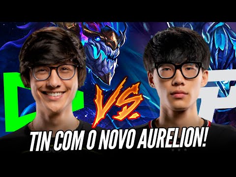 LOUD TINOWNS COM O NOVO AURELION SOL VS PAIN BVOY DE DRAVEN, DUELO DE CBLOL NA SOLOQ!