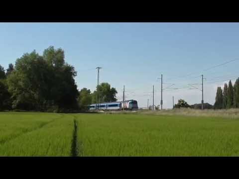 380.002-6 a pátá jednotka railjet jako vlak SC 509 Pendolino
