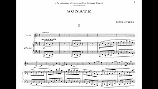 Louis Aubert – Violin Sonata