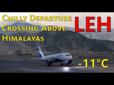 MSFS 2020 | Chilly Departure | Leh Airport | RWY 25