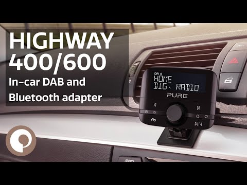 Pure Highway 400/600 - In-Car DAB Radio and Bluetooth Adapter