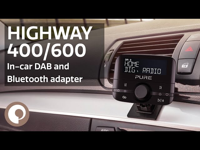 Video Teaser für Pure Highway 400/600 In-Car DAB Digital Radio and Bluetooth Adapter