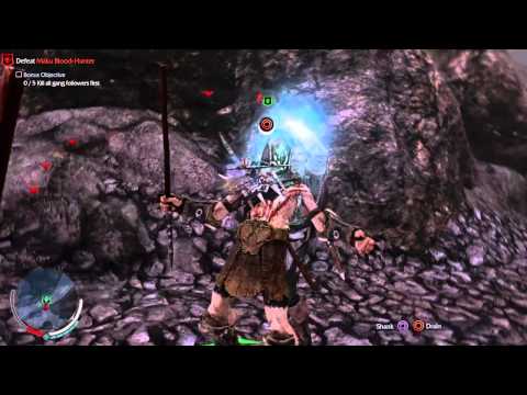 Uruk captain gets shot in the dick to death