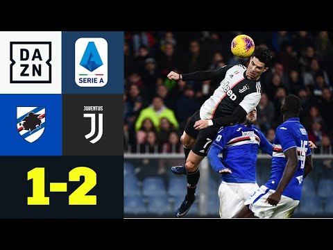 Ronaldos Powerkopfball & Dybala-Geniestreich sichern Sieg: Sampdoria - Juventus 1:2 | Serie A | DAZN