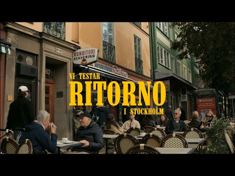 Vi Testar Ritorno i Stockholm