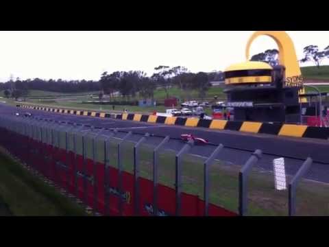 Ferrari F2007 and 412T1 Fly-by