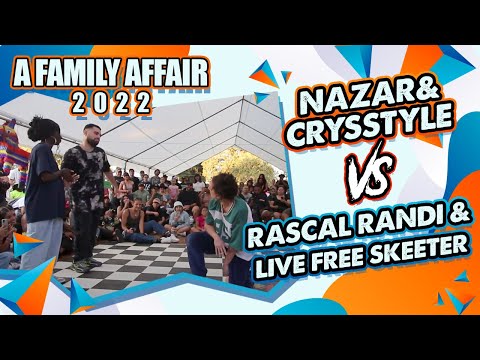 Gr818ers AFA 2022 - Open Style Random Duos Top 8 - Nazar/CrysStyle vs Rascal Randi/Live Free Skeeter