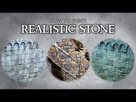 ULTIMATE Stone painting guide! ~ Realistic Stonework made EASY!