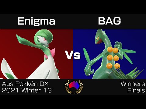 Aus Pokkén DX 2021 Winter 13 - Winners Finals: Enigma (Gardevoir) vs. BAG (Sceptile, Braixen)
