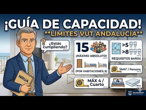Límite Legal de Plazas en tu VUT de Andalucía: La Guía — Torremolinos Gestión Vacacional