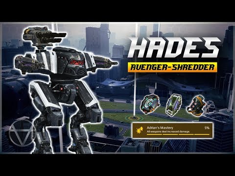 [WR] 🔥 Mk2 IMPERIAL Hades With Avenger & Shredder - Gameplay | War Robots