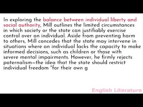Summary and analysis of On Liberty by John Stuart Mill