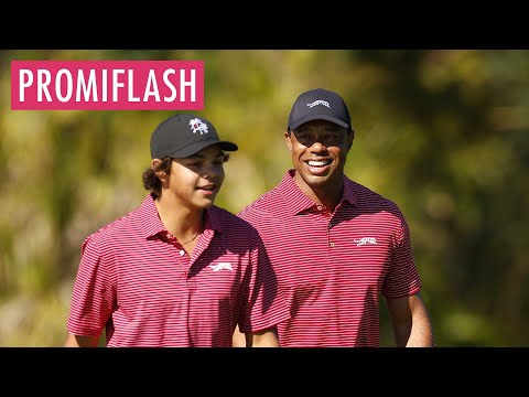 Video Thumbnail: Erstes Hole-in-One: Tiger Woods ist stolz auf Sohn Charlie