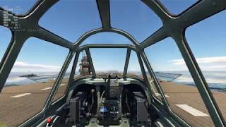 【WarThunder】空母赤城に着艦