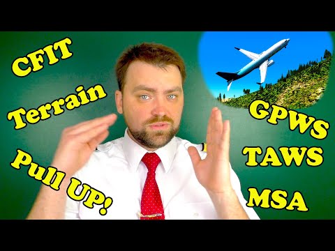 How to avoid the AIRPLANE crash into mountain? | CFIT | GPWS | TAWS | Terrain pull up.