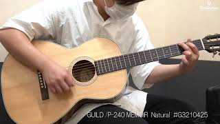 Video thumbnail for Red Guitars - GUILD / P-240 MEMOIR  Natural #G3210425 by Red Guitars