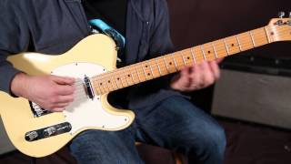 Rolling Stones - Bitch - Guitar Lesson - How to Play Blues Riff Rock - On Guitar, Telecaster