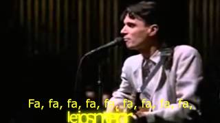 Psicho killer - Talking Heads - Subtitulada
