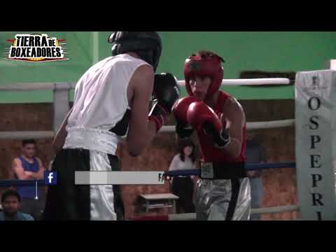 Noche  de Box  Huinganco 12 01 19    7° Pelea  A  Villegas  Vs   D   Mena
