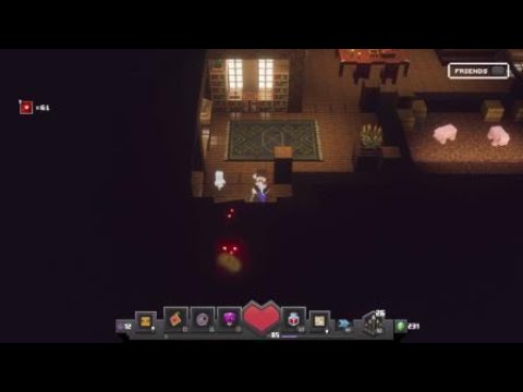Minecraft Dungeons lots of food
