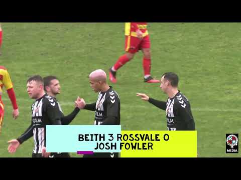WoSFL Gameday 23 Beith 5 v Rossvale 0.