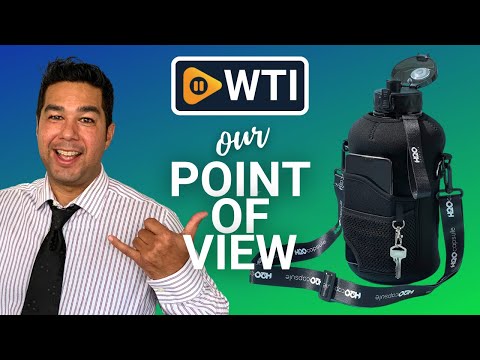 H2O Black Water Bottles - WTI product video review