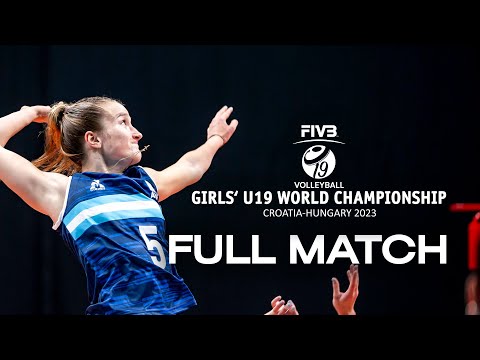 ARG🇦🇷 vs. CMR🇨🇲 - Full Match | Girls' U19 World Championship | Pool A